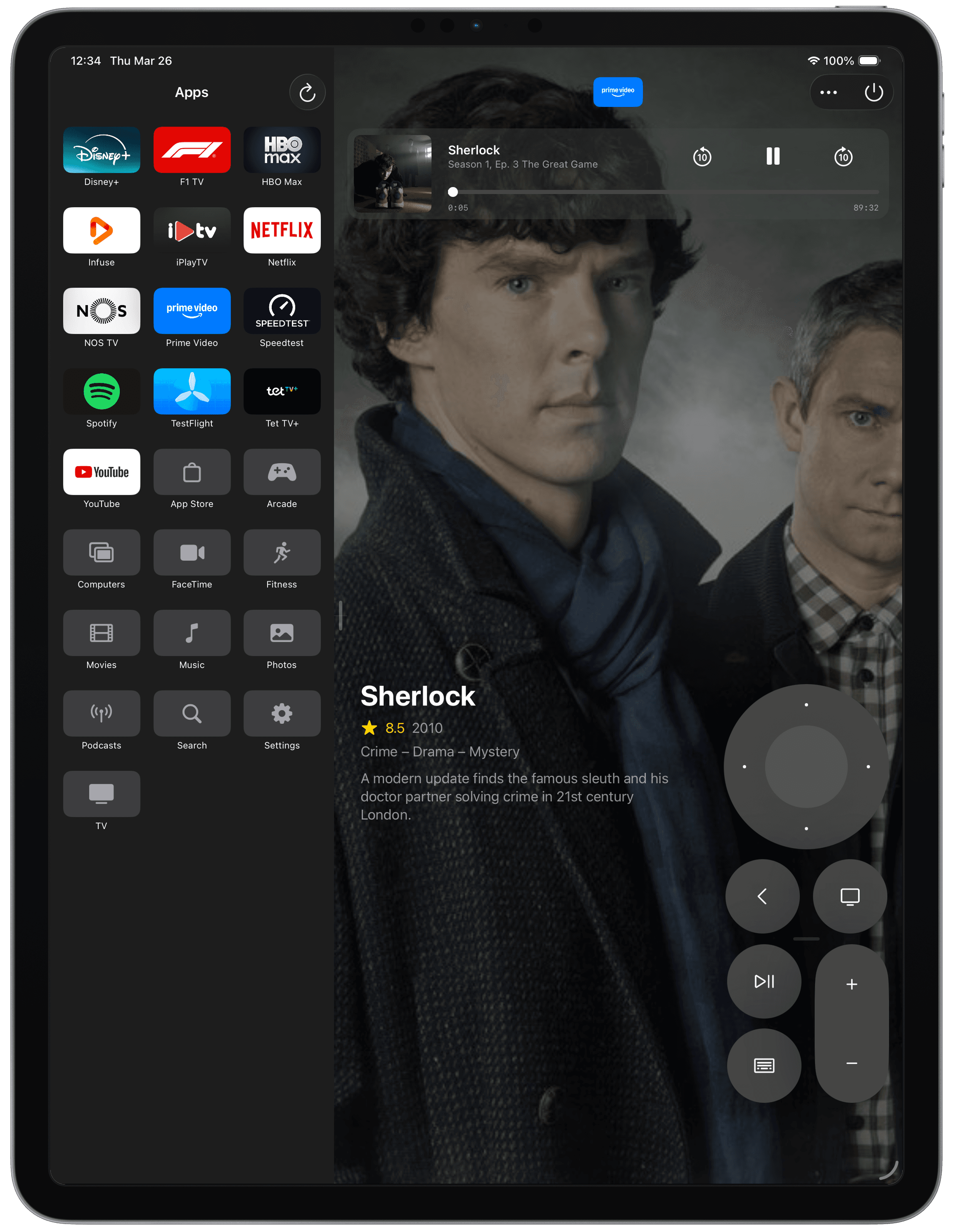App-Launcher auf dem iPad