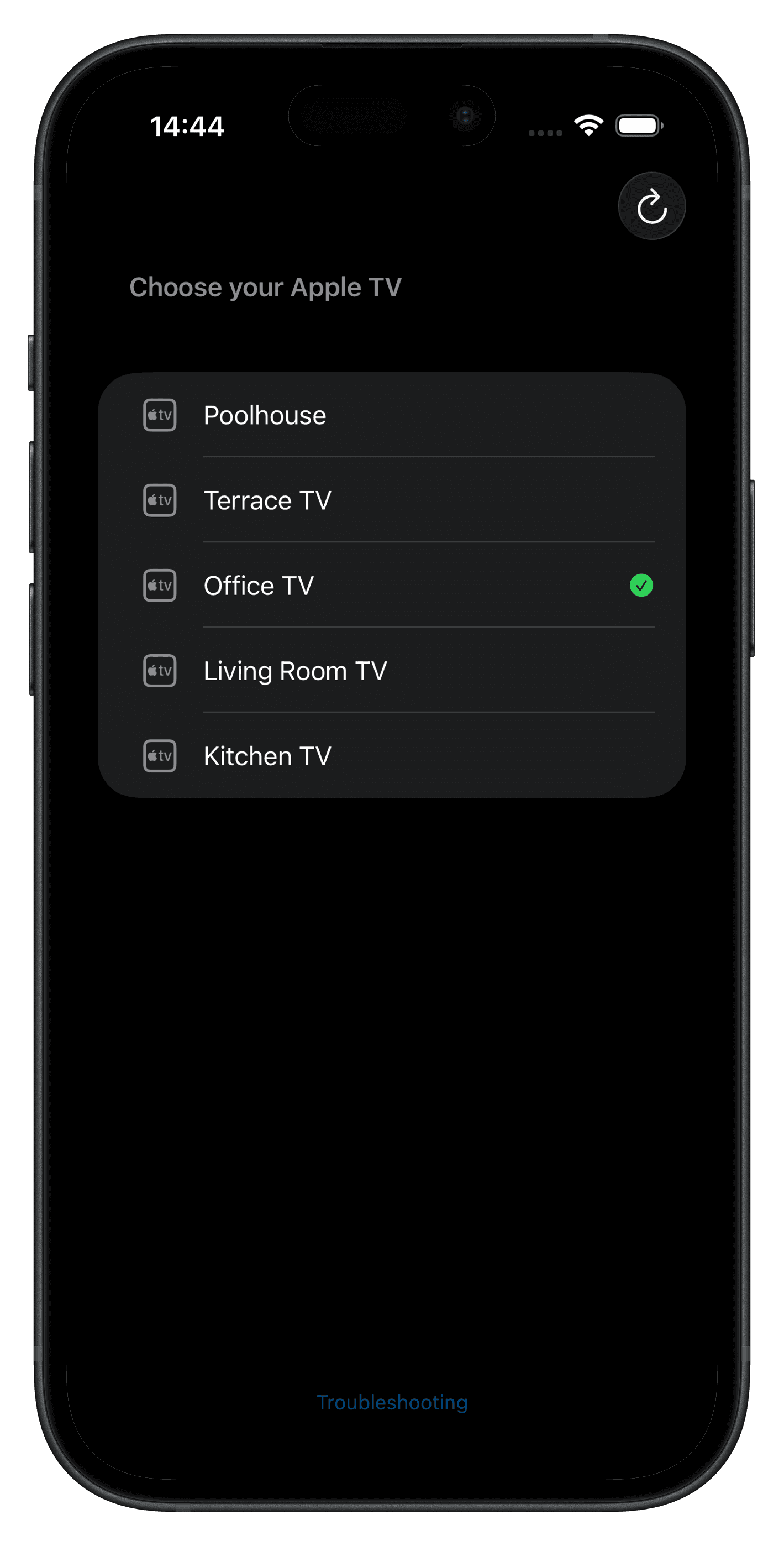 Itsytv mit mehreren Apple TVs